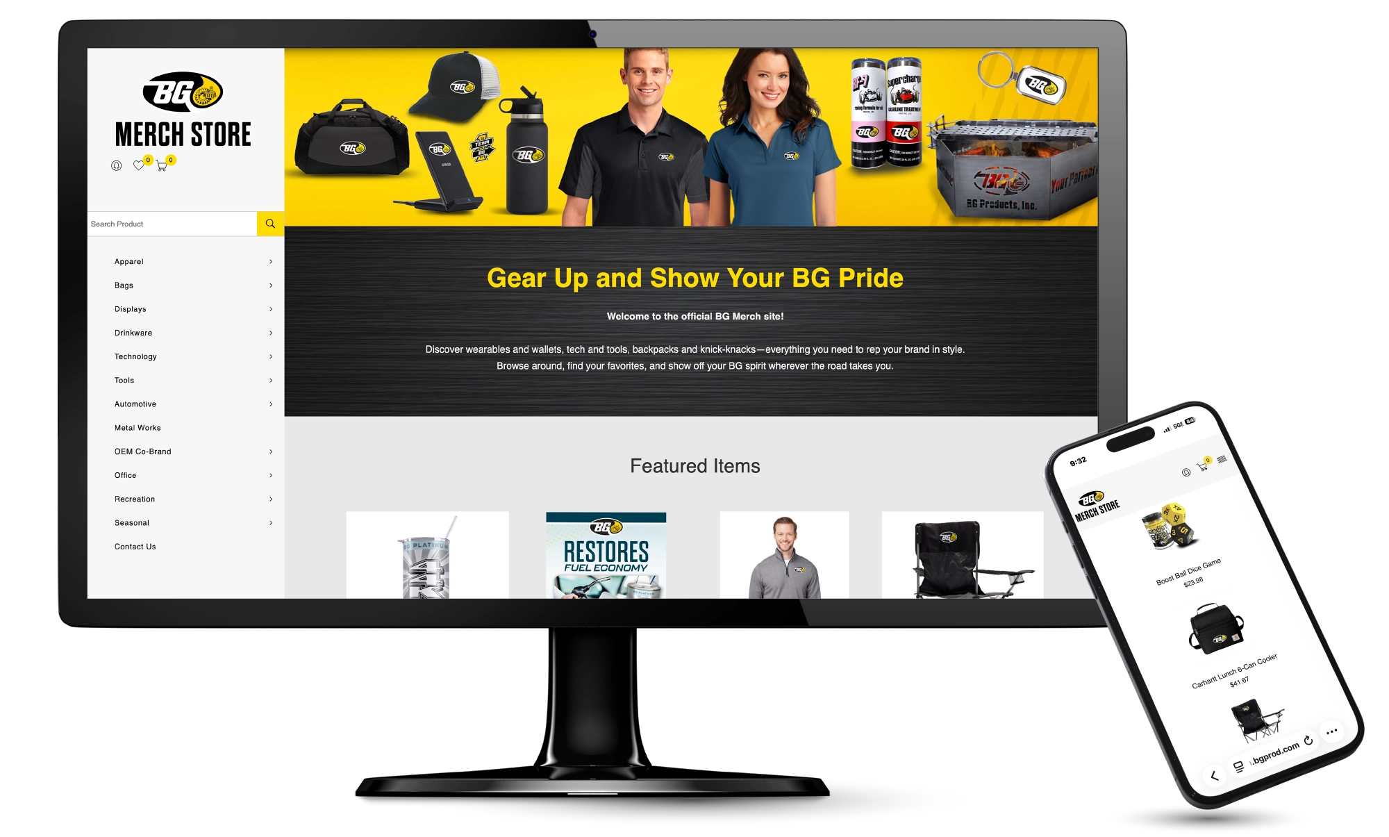 Gary Crosley Ford Mockups