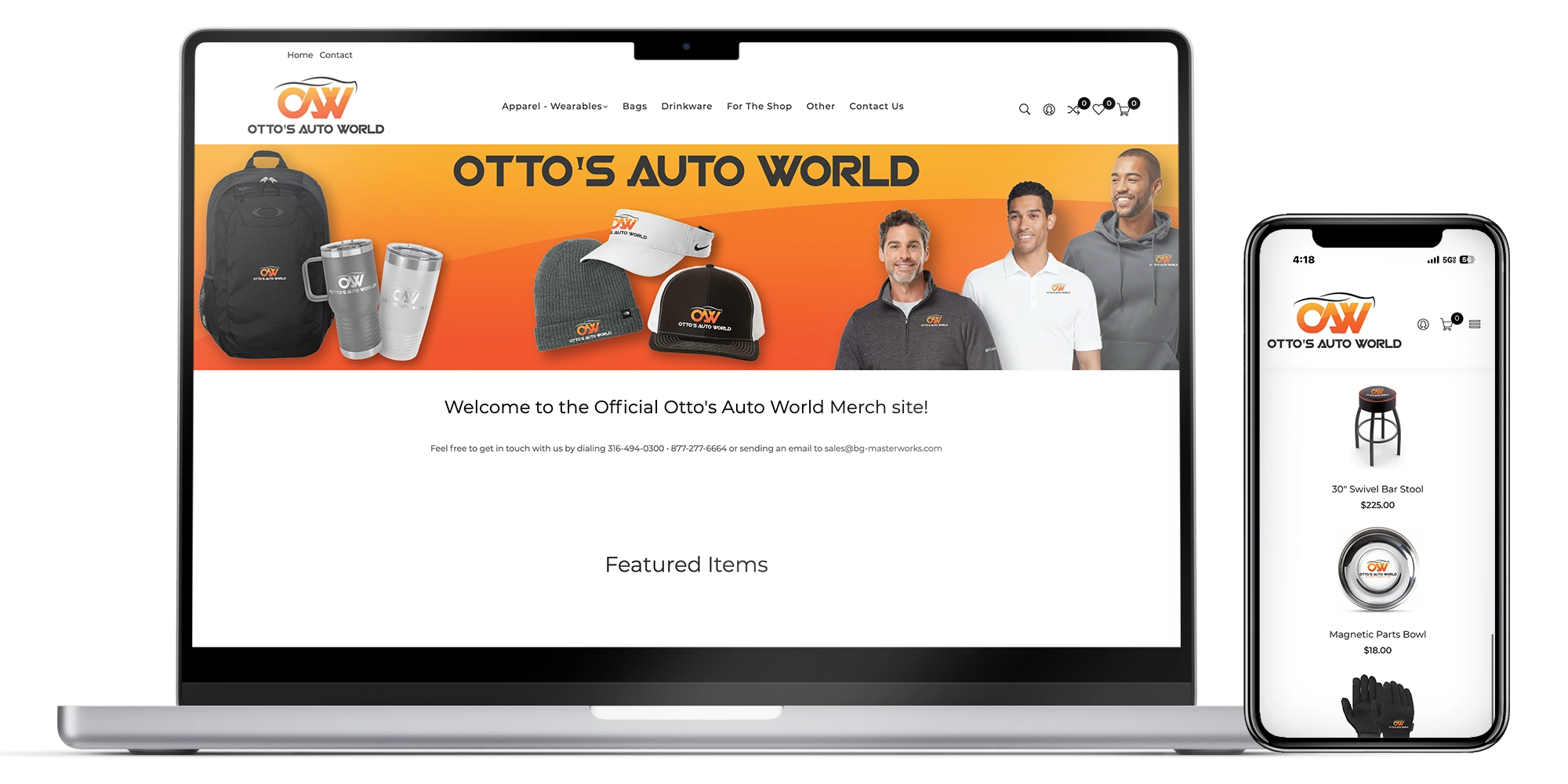 Gary Crosley Ford Mockups